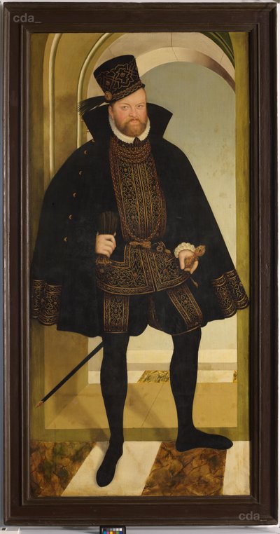 Portrait of Elector August by Lucas Cranach the Younger  